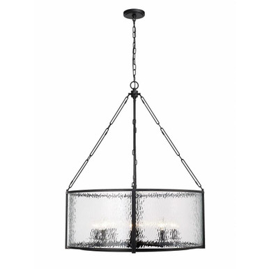Teal Promenade 8 Light Oversized Pendant by Bailey Street Home - 372-BEL-4961833