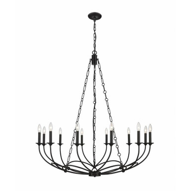Greaves Glen 12 Light Oversized Chandelier by Bailey Street Home - 372-BEL-4962148