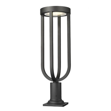 Monument Hollow 16W 1 LED Outdoor Pier Mount 28.25 x 9 Inch by BSH - 372-BEL-5172182