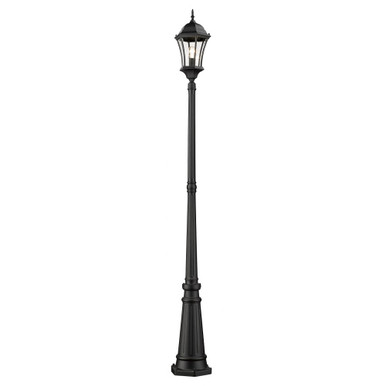 Borrowdale Head 1 Light Small Outdoor Post Mount by Bailey Street Home - 372-BEL-1040558
