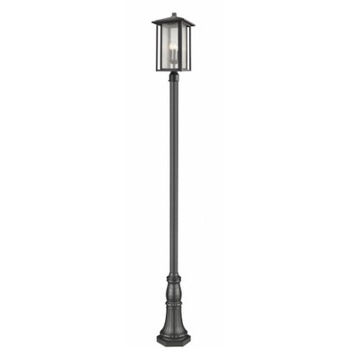 Temple Chase 3 Light Outdoor Post Mount Lantern 13 x 118.44 Inches by BSH - 372-BEL-2750731