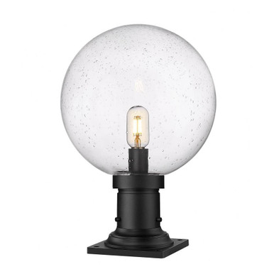 Copper Beech Crest 1 Light Outdoor Pier Mount Light 17.75 x 12 by BSH - 372-BEL-4961756