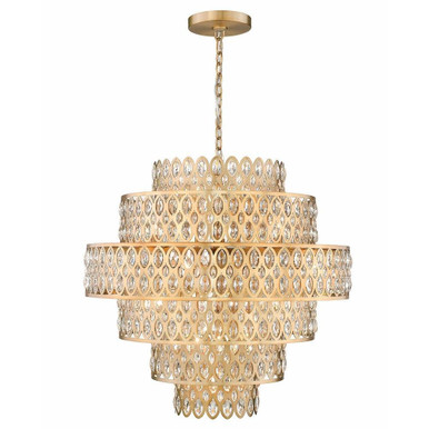 Partridge Grove 17 Light Oversized Pendant by Bailey Street Home - 372-BEL-4961782