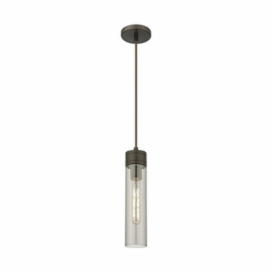 Boreas 1 Light Cord Hung Mini Pendant 13 Inch Tall by Innovations - 617-1P-G617-11
