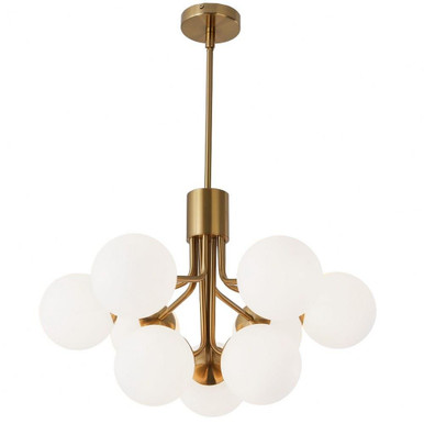 Amanda 9 Light Medium 2 Tier Chandelier by Dainolite - AMA-249