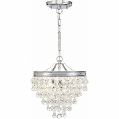 Calypso 3 Light Medium Pendant by Crystorama - 130