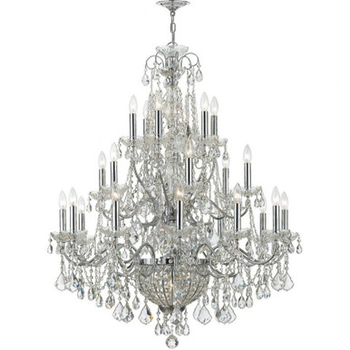 Norbury Crescent 26 Light Oversized Chandelier by Bailey Street Home - 49-BEL-1626897