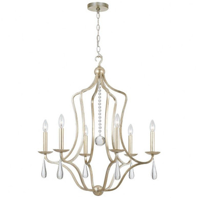 Hexham Park 6 Light Medium Chandelier by Bailey Street Home - 49-BEL-1791081