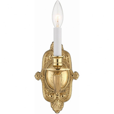 Lysander Ground 1 Light Wall Sconce 9.75 Inch Tall by Bailey Street Home - 49-BEL-1627962