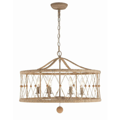 Malham Drove 6 Light Medium Chandelier by Bailey Street Home - 49-BEL-4444257
