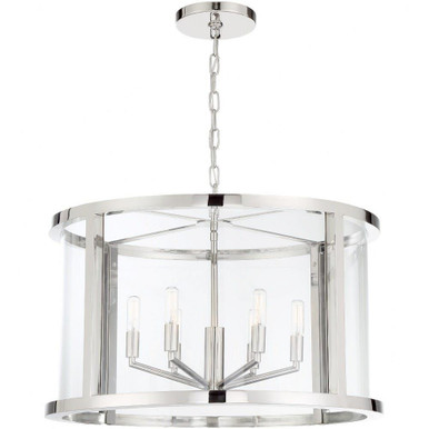 Parker Woodlands 6 Light Large Pendant by Bailey Street Home - 49-BEL-4444267