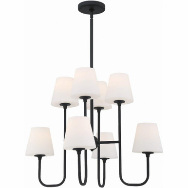 Madeira Cottages 8 Light 2 Tier Chandelier by Bailey Street Home - 49-BEL-4956069
