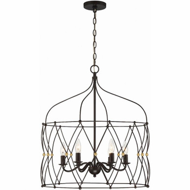 Caroline Downs 6 Light Large Pendant by Bailey Street Home - 49-BEL-4444312