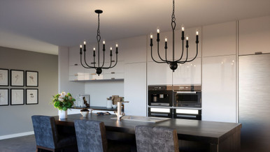 Yarlands 6 Light Medium Chandelier by Bailey Street Home - 71-BEL-4423605