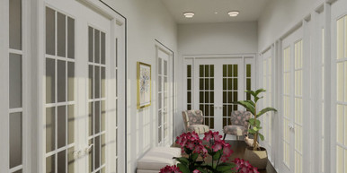 Carlisle Hill LED 11 Inch Wide Flush Mount by Bailey Street Home - 71-BEL-5054225