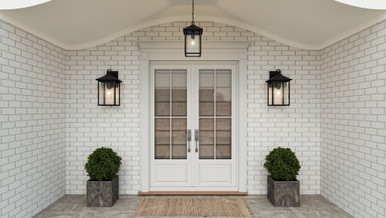 Garway Road 1 Light Wall Lantern 18.25 Inch Tall by Bailey Street Home - 71-BEL-4961962
