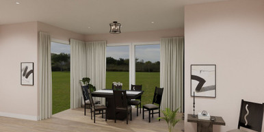 Alladale Place 4 Light 14 Inch Wide Semi Flush Mount by Bailey Street Home - 71-BEL-5054499