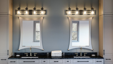 Neville Acre 4 Light Vanity Light by Bailey Street Home - 71-BEL-4621688