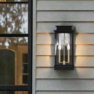 Mulberry Approach 2 Wall Lantern 18.75 Inch Tall by Bailey Street Home - 71-BEL-4961893