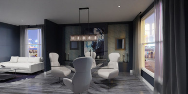 Carperley Crescent 5 Light Oversized Linear Chandelier by BSH - 71-BEL-5054219