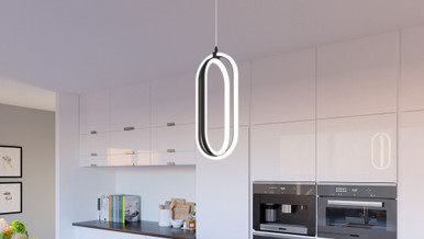 Calista 26W LED Light Small Pendant by Bailey Street Home - 71-BEL-4926099