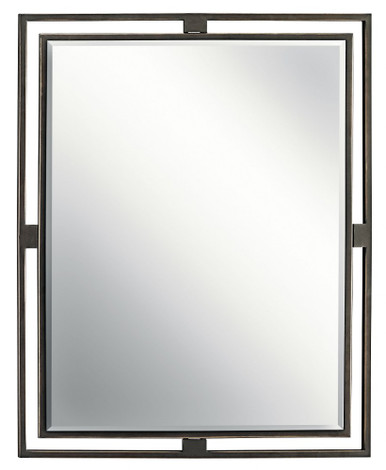 Hendrik Mirror 30 Inch Tall by 24 Inch Wide by Kichler - 41071