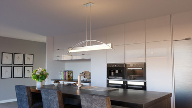 Warren Walk 23.5W 1 LED Oversized Island Pendant by Bailey Street Home - 71-BEL-2749123