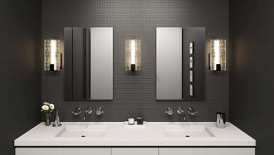 Saunders Court 16W 1 LED Light Wall Sconce by Bailey Street Home - 71-BEL-4961832