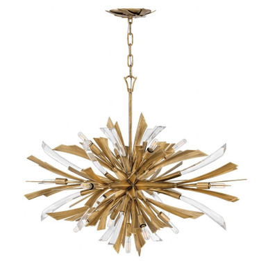 Vida 13 Light Oversized Pendant by Fredrick Ramond - FR40906