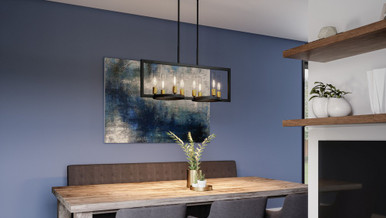 Howard Walk 8 Light Oversized Island Pendant by Bailey Street Home - 71-BEL-4926251