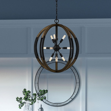 Dorsey Street 10 Light Large Pendant by Bailey Street Home - 71-BEL-4352353