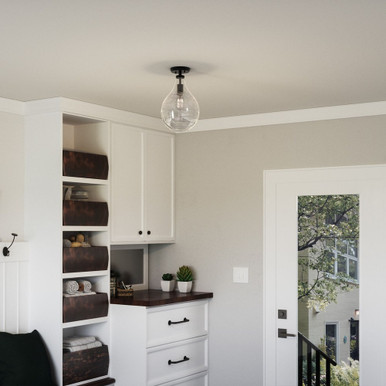 Muirfield Parkway 1 Light Semi Flush Mount by Bailey Street Home - 71-BEL-4235976