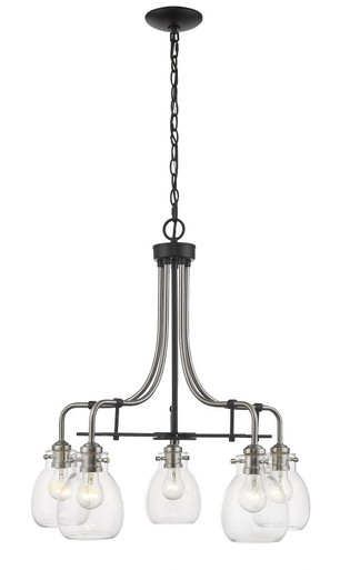 Kraken 5 Light Chandelier 25 Inch Wide by 26.5 Inch High by Z-Lite - 466L