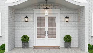 Saffron Dale 1 Light Outdoor Wall Lantern 13.25 x 6.5 Inch by BSH - 71-BEL-4621741