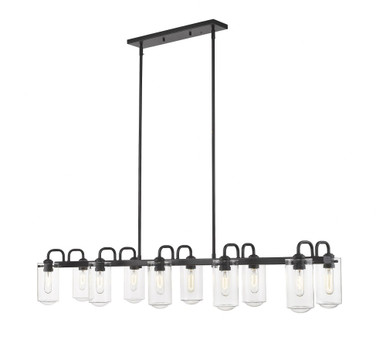 Delaney 10 Light Island/Billiard 38 Inch Wide by 11.75 Inch High by Z-Lite - 471A
