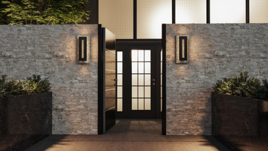 Tamar Highway 12W 1 LED Light Outdoor Wall Lantern by Bailey Street Home - 71-BEL-4532515