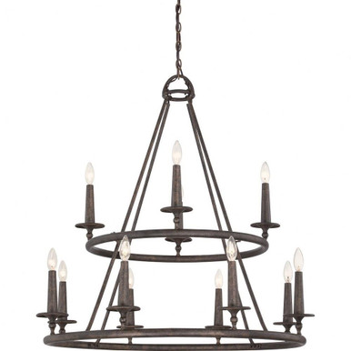 Ullswater Square 12 Light Oversized Square Chandelier by Bailey Street Home - 71-BEL-1663784