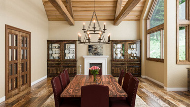 Ullswater Square 12 Light Oversized Square Chandelier by Bailey Street Home - 71-BEL-1663784