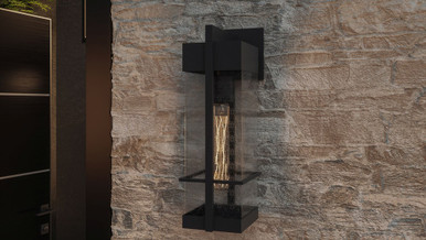 Danes Spinney 1 Light Medium Outdoor Wall Lantern by Bailey Street Home - 71-BEL-4423734