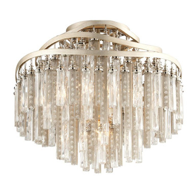 Buckingham Spur 4 18.5 Inch Wide Semi Flush Mount by Bailey Street Home - 72-BEL-1747268