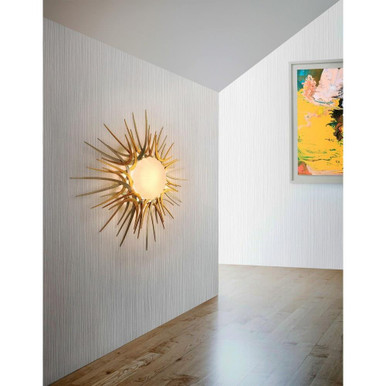 Eastern Leas 24W 1 LED 38 Inch Wide Flush Mount by Bailey Street Home