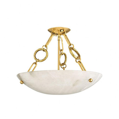 High West 4 Light 18 Inch Wide Semi Flush Mount by Bailey Street Home - 72-BEL-4885687