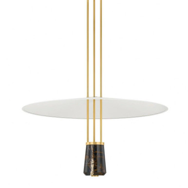 Barnegat 1 Light Oversized Pendant by Hudson Valley - 8336-AGB/SWH