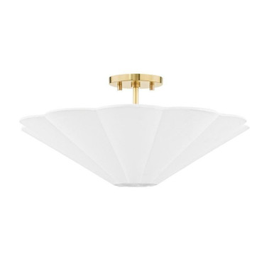 Kirby Garth 3 Light 9.5 Inch Wide Semi Flush Mount by Bailey Street Home - 735-BEL-4926920