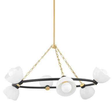 Cedar Street 6 Light Oversized Chandelier by Bailey Street Home - 735-BEL-4955953