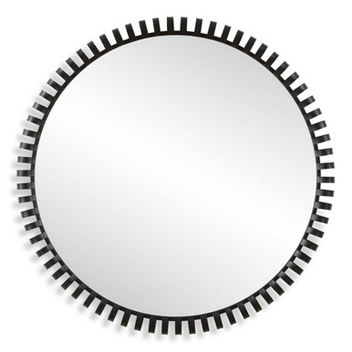 Corona Round Mirror 50 Inch Tall and 50 Inch Wide by Uttermost - 09975