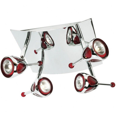 Neville Row 4 Light 0.01 Inch Wide Flush Mount by Bailey Street Home - 79-BEL-1127960