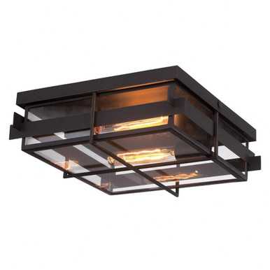 Fieldfare Way 2 Light Outdoor Flush Mount by Bailey Street Home - 79-BEL-1862876