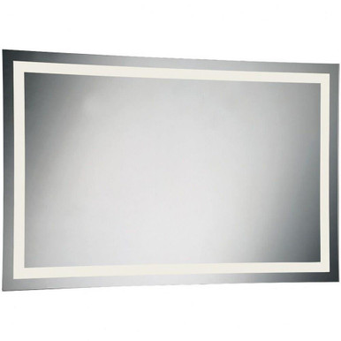 31.5 Inch Rectangular Back Lit Wall Mirror by Bailey Street Home