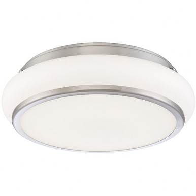 Dunbar Fold 28W 1 LED 15 Inch Wide Flush Mount by Bailey Street Home - 79-BEL-4776318